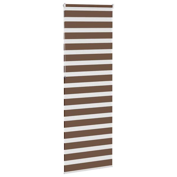vidaXL Zebrarollo Braun 70x230 cm Stoffbreite 65,9 cm Polyester