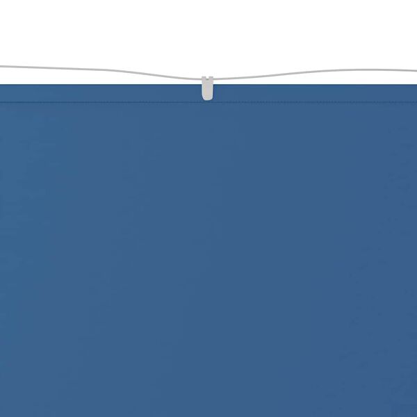 vidaXL Senkrechtmarkise Blau 100x600 cm Oxford-Gewebe