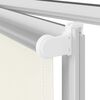 vidaXL Verdunkelungsrollo Cremewei&szlig; 150x230cm Stoffbreite 146,6cm