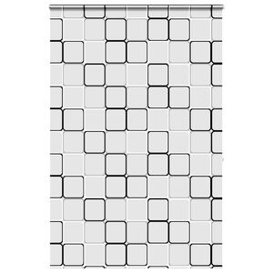 vidaXL Duschrollo mit Kassette 160x240 cm Stoffbreite 156 cm