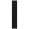 vidaXL Freistehender Stauraum Schwarz Eichen-Optik 80 x 30 x 152 cm
