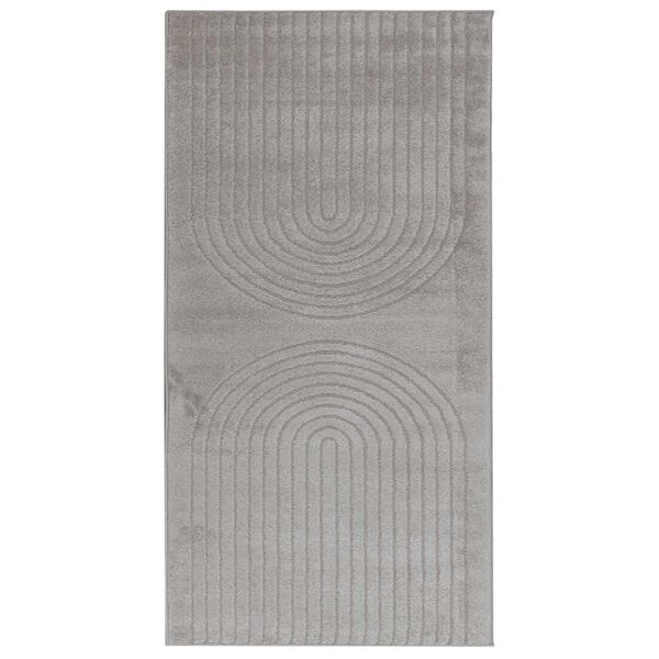 vidaXL Bereichsteppiche Rechtwinklig Grau 150 x 80 cm