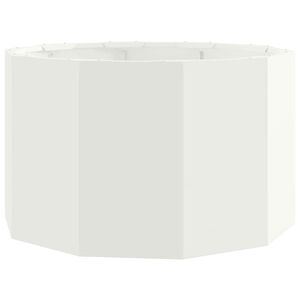 vidaXL Pflanzk&uuml;bel Wei&szlig; 60 x 60 x 35 cm Stahl