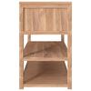 vidaXL Badschrank 90x45x75 cm Massivholz Teak