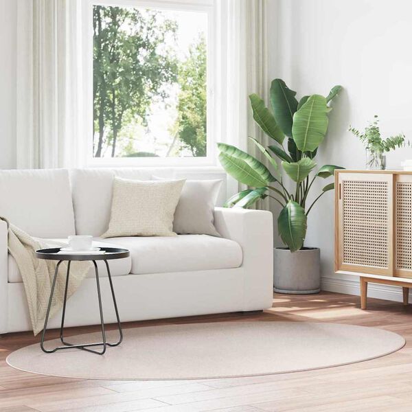 vidaXL Teppich HUARTE Sand 200 x 140 cm 100 %Polyester