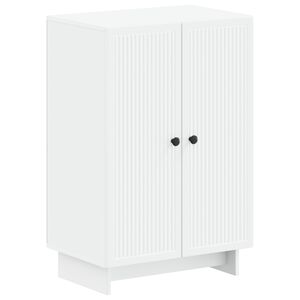 vidaXL Schuhschrank EDE 59,5 x 39,5 x 90 cm Holzwerkstoff Wei&szlig;