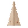vidaXL Weihnachtsbaum Holz zum Schmücken 80 cm Massivholz Kiefer