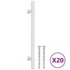 vidaXL M&ouml;belgriffe 20 Stk. Silbern 160 mm Edelstahl