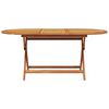 vidaXL Garten Essgruppe 5 pcs Beige Massivholz Akazie