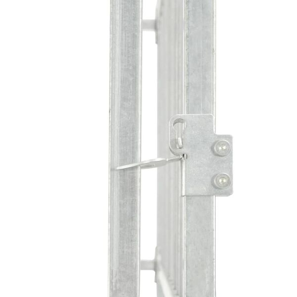 vidaXL Outdoor-Hundezwinger mit &Uuml;berdachung 450&times;150&times;200 cm