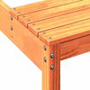 vidaXL Picknicktisch Wachsbraun 160x134x75 cm Massivholz Kiefer