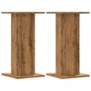 vidaXL Pflanzenst&auml;nder 2 Stk. Artisan-Eiche 30x30x60 cm Holzwerkstoff