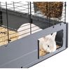 Ferplast Kaninchenk&auml;fig Multipla 107,5x72x50 cm Schwarz