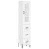 vidaXL Highboard Wei&szlig; 34,5x34x180 cm Holzwerkstoff