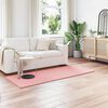 vidaXL Kunstfell Hasen Teppich Olite Rosa 100 x 200 cm Polyester