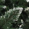 vidaXL K&uuml;nstlicher Weihnachtsbaum mit Beleuchtung & Kugeln 150 cm