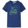 Kinder-T-Shirt Dunkelblau 104