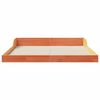vidaXL Bettrahmen Wachsbraun 160 x 220 cm Massives Kiefernholz