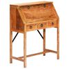 vidaXL Schreibtisch 90&times;40&times;107 cm Massivholz Akazie