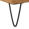 vidaXL Badschrank Altholz-Optik 58x33x60 cm Holzwerkstoff
