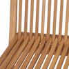vidaXL Klappbare Gartenst&uuml;hle 4 Stk. Massivholz Teak