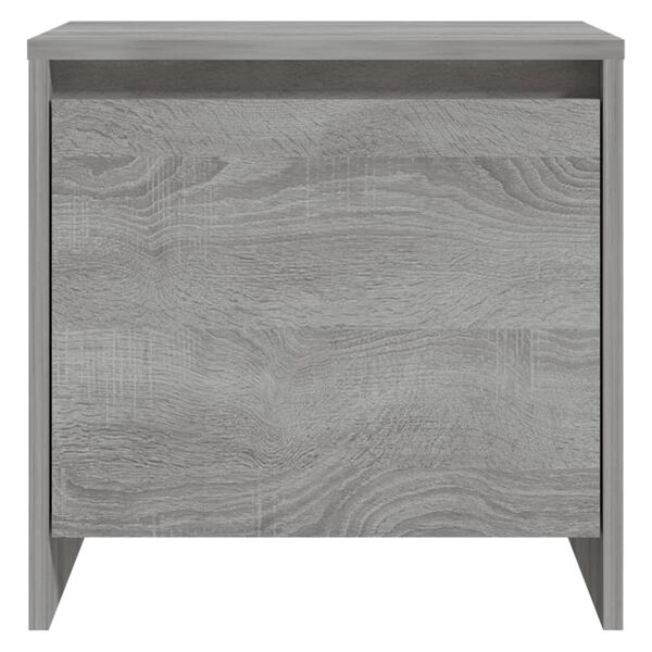 vidaXL Nachttisch Grau Sonoma 45x34x44,5 cm Holzwerkstoff