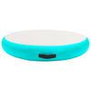 vidaXL Aufblasbare Gymnastikmatte mit Pumpe 100x100x20 cm PVC Gr&uuml;n