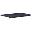 vidaXL Fensterbank Anthrazit mit Holzmaserung 80 x 50 x 4,5 cm PVC