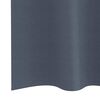 vidaXL Verdunkelungs-Vorh&auml;nge mit Ringen 2 pcs Anthrazit 140 x 140 cm