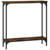 vidaXL Konsolentisch R&auml;uchereiche 75x22,5x75 cm Holzwerkstoff