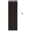 vidaXL Jalousie Dunkelbraun 50 x 130 cm 35 mm Massives Paulownia-Holz