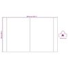 vidaXL Wasserfester Tarp mit Dach