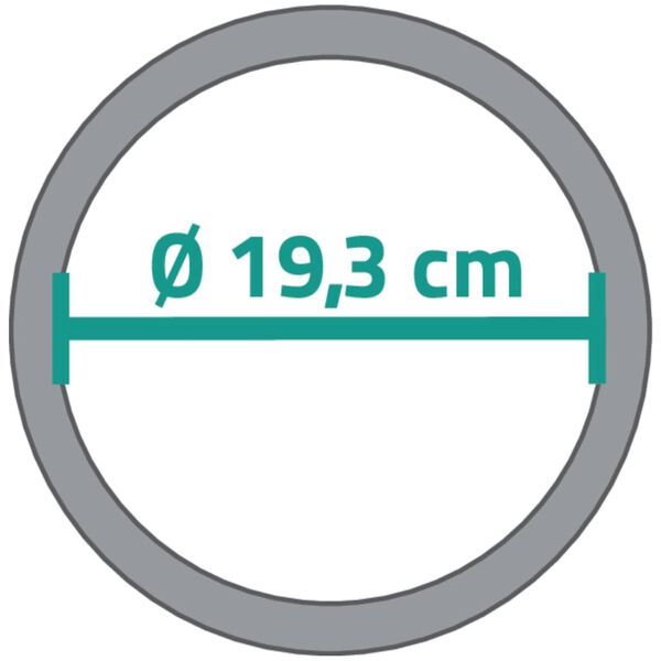 RIDDER Kosmetik-Wandspiegel Belle 19,3 cm