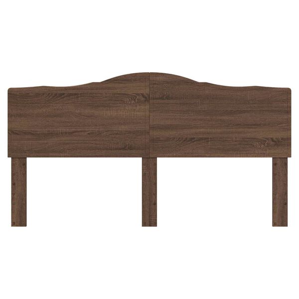 vidaXL Kopfteil Braun Eichen-Optik 200 cm Holzwerkstoff