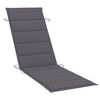 vidaXL Sonnenliegen 2 Stk. mit Auflagen Massivholz Akazie