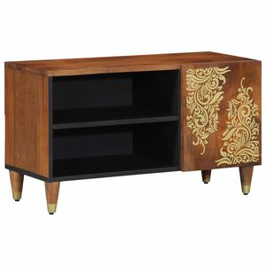 vidaXL TV-Schr&auml;nk Honigbraun 80 x 33 x 46 cm Massivholz Mango