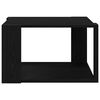 vidaXL Couchtisch Schwarz Eichen-Optik 85 x 55 x 31 cm