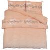 vidaXL Bettw&auml;sche-Set Rosa 225x220 cm Baumwolle