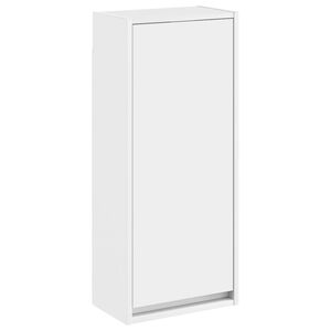 vidaXL Wandmontierte Waschbecken-Vanit&auml;t Wei&szlig; 35 x 20 x 81 cm