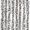 vidaXL Fliegenvorhang Braun und Beige 100x230 cm Chenille