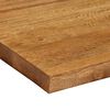 vidaXL Tischplatte 100x20x3,8 cm Rechteckig Massivholz Mango