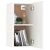 vidaXL 3-tlg. TV-Schrank-Set Wei&szlig; Holzwerkstoff