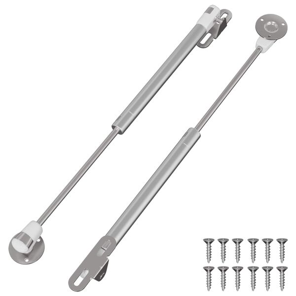 vidaXL Hydraulische Gasfeder 2 pcs Silber 280 x 17 x 16 mm