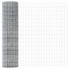 vidaXL Eurozaun 1,4 x 10 m PVC-beschichtetes Eisen