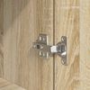 vidaXL Nachttische 2 Stk. Sonoma-Eiche 39x35x65 cm Holzwerkstoff