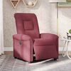 vidaXL Relaxsessel Elektrisch Weinrot Stoff