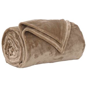 vidaXL Wohndecke Kamel 240 x 270 cm 1.69 kg Fleece