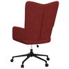 vidaXL Relaxsessel Weinrot Stoff