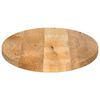 vidaXL Tischplatte 100x50x2,5 cm Oval Massivholz Mango