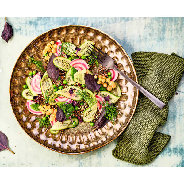 Cosy & Trendy Teller Araki Hazel 6 Stk. &Oslash;27 cm Braun